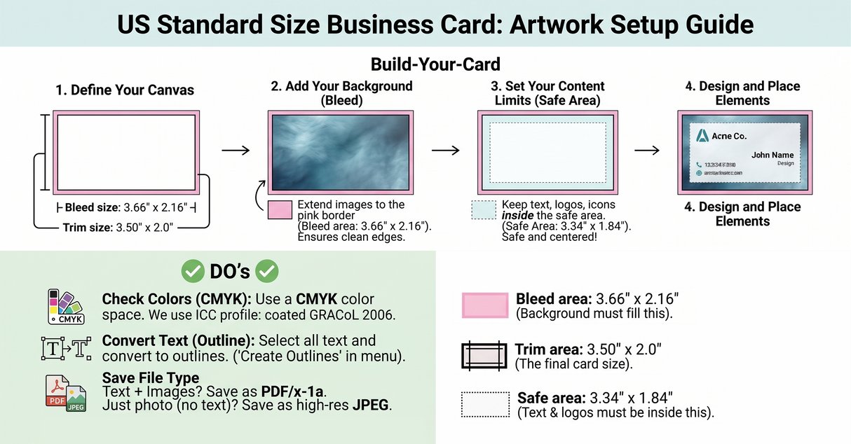 Standard Business Cards