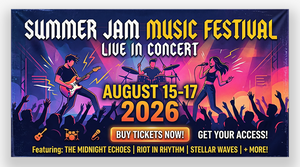 13oz Indoor/Outdoor Vinyl Banner